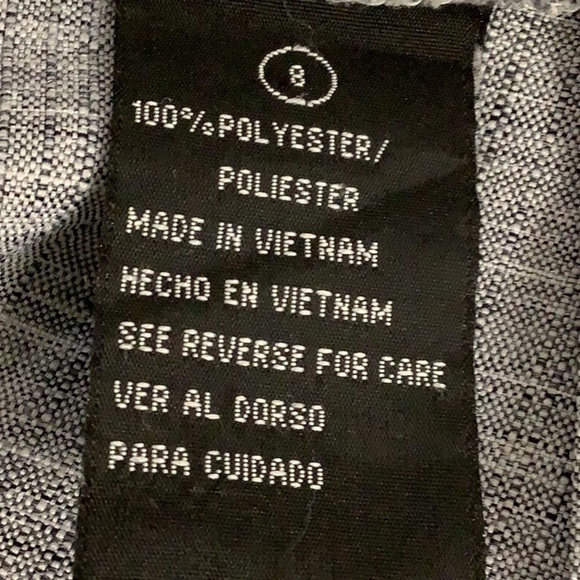 Grey Pencil Skirt Size 8 (Preowned) - Picture 5 of 6